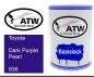 Preview: Toyota, Dark Purple Pearl, 936: 500ml Lackdose, von ATW Autoteile West.